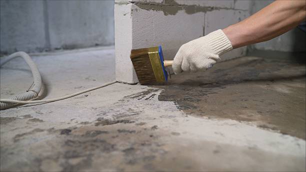 Crawl space vapor barrier installation in Boston, VA